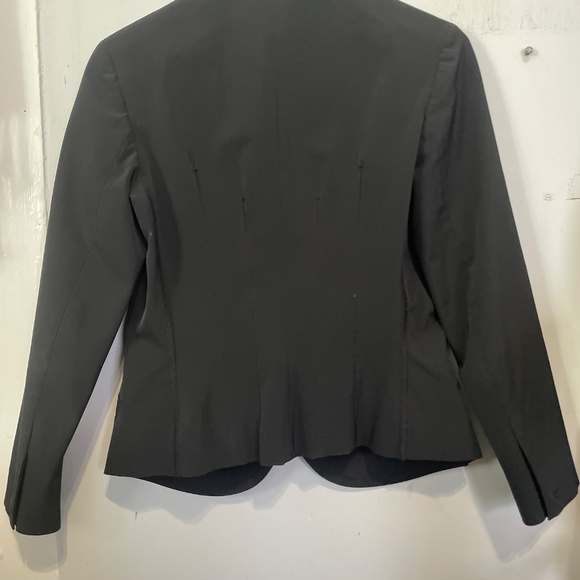 Women’s Prada Black Notched Collar Blazer Long sleeve IT 40/U.S.8 - Picture 4 of 4